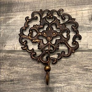 Decorative hanger. Bronze